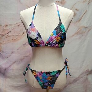 American Eagle Two Piece Floral Swimsuit Bikini
